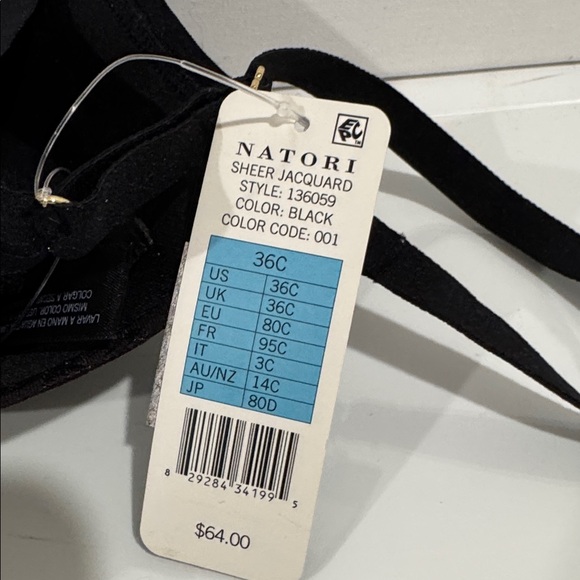 Natori Sheer Jacquard Contour Underwire Bra - Picture 3 of 3